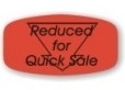 Little Grabber Label. Printed "Reduced for Quick Sale." 1000 labels/roll.