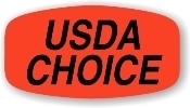 Little Grabber Label. Printed "USDA Choice." 1000 labels/roll.