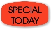 Little Grabber Label.  Printed "Special Today"