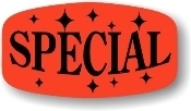 Little Grabber Label. Printed "Special"