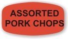 Little Grabber Label.  Printed "Assorted Pork Chops"