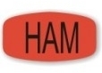 Little Grabber Label. Printed "Ham" 1000 labels/roll.