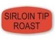 Little Grabber Label. Printed "Sirloin Tip Roast." 1000 labels/roll.