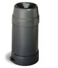 A Picture of product 968-495 Funnel'Top™ Receptacle.  24 Gallon.  Black Color.