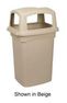 A Picture of product 968-954 COLOSSUS RECPT 45GAL BROWN 2 DR.