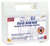 A Picture of product 966-217 10 Person Plastic First Aid Kit with Wall Mountable Handle.