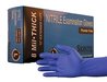 A Picture of product 968-980 Gloves. Nitrile, Powder-Free, Blue Color, Medical Grade, Medium Size, 12" Long. 100 Gloves/Box, 10 Boxes/Case, 1,000 Gloves/Case.