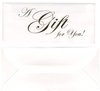 A Picture of product 737-395 Gift Cards.  "A Gift For You".  Gold Color.