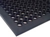 A Picture of product 965-152 Comfort Mate Anti-Fatigue Dry/Wet-Indoor Mat.  3 Feet x 5 Feet.  Black Color.  1/2" Height.