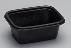 Genpak SN240 Snap It Foam Container, 8 1/4 x 8 x 3, White, 100 per Bag  (Case of 2 Bags)