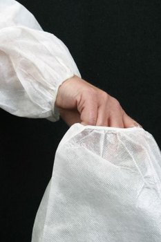 18” Breathable Microporous Sleeves. Color White