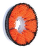 A Picture of product 966-168 Motor Scrubber Aggressive Duty Brush with Splash Guard.