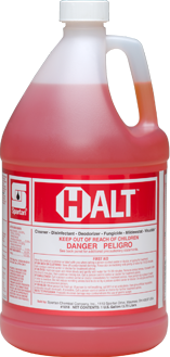 Halt™ Hospital Grade Disinfectant. 1 gal. Orange. Fresh scent. 4 count.