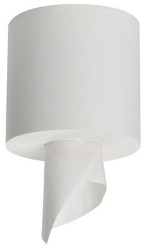 SofPull® Mini White 2-Ply High-Capacity Centerpull Bathroom Tissue.  16 Rolls/Case. 500 Sheets/Roll. 5.25" x 8.4" Sheet.
