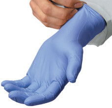 Nitrile Gloves. 3.0 MIL, Blue Powder Free Nitrile, 200/BX 10BX/CS.  XL Size.