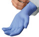 A Picture of product STZ-GNPRXL2 Nitrile Gloves. 3.0 MIL, Blue Powder Free Nitrile, 200/BX 10BX/CS.  XL Size.