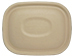 A Picture of product WCC-CTLSCU3 Fiber Lids for Fiber Containers, 8.9 x 6.9 x 0.4, Natural, 400/Case