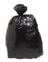A Picture of product 967-954 Eco•Strong™ Can Liners, 80 lb. Max Load (Slim Jim). 23 gal. 1.50 mil. 29 X 44 in. Black. 25 liners/roll, 6 rolls/case.