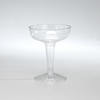 A Picture of product 964-129 Champagne Glasses, Clear 4 oz 2-Piece Plastic, 500/Case