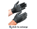 A Picture of product 966-976 Gloves. Nitrile, Powder-Free, Black Color, Medical Grade, 4.3 MIL Large Size. 100 Gloves/Box, 10 Boxes/Case, 1,000 Gloves/Case.