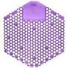A Picture of product 965-544 Wave 3D Urinal Screens. Fabulous Scent (Lavender). Lavender, 10/Box, 60/Case
